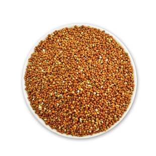 优质带壳红谷子 增亮毛色饱满鸟食鸟粮虎皮鹦鹉珍珠