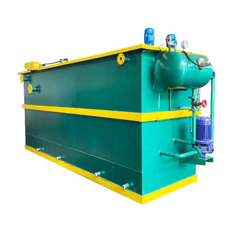 食品厂熟食煮炸油水分离设备纺织印花印染污水处理大型溶气气浮机