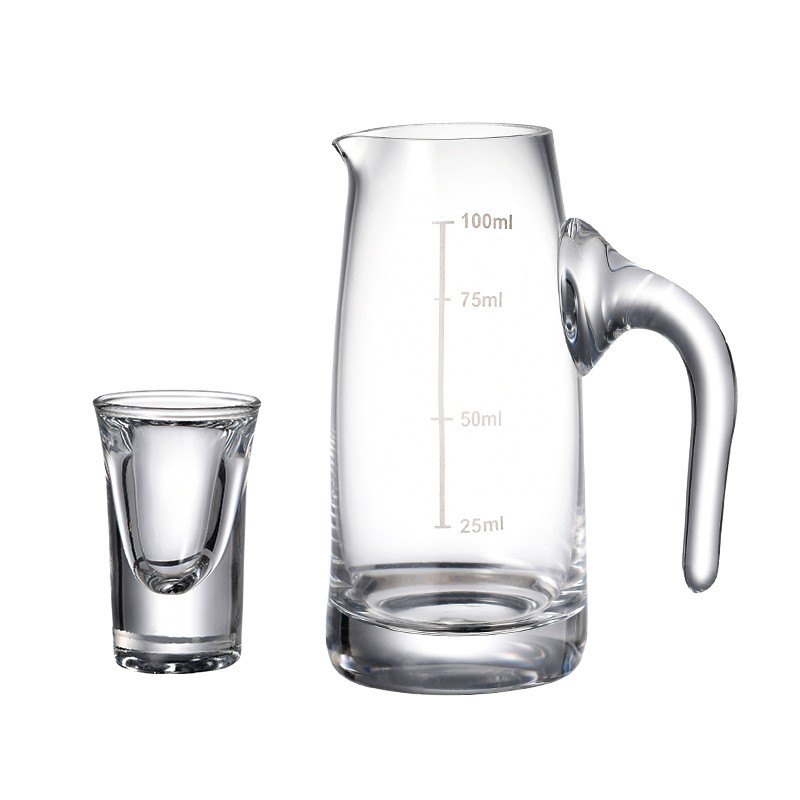 白酒杯套装家用玻璃分酒器分流