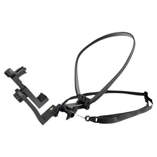 第一人称视角拍摄挂脖手机支架防抖运动相机通用式户外骑行直播拍照拍视频vlog专用胸前固定架子适用于gopro