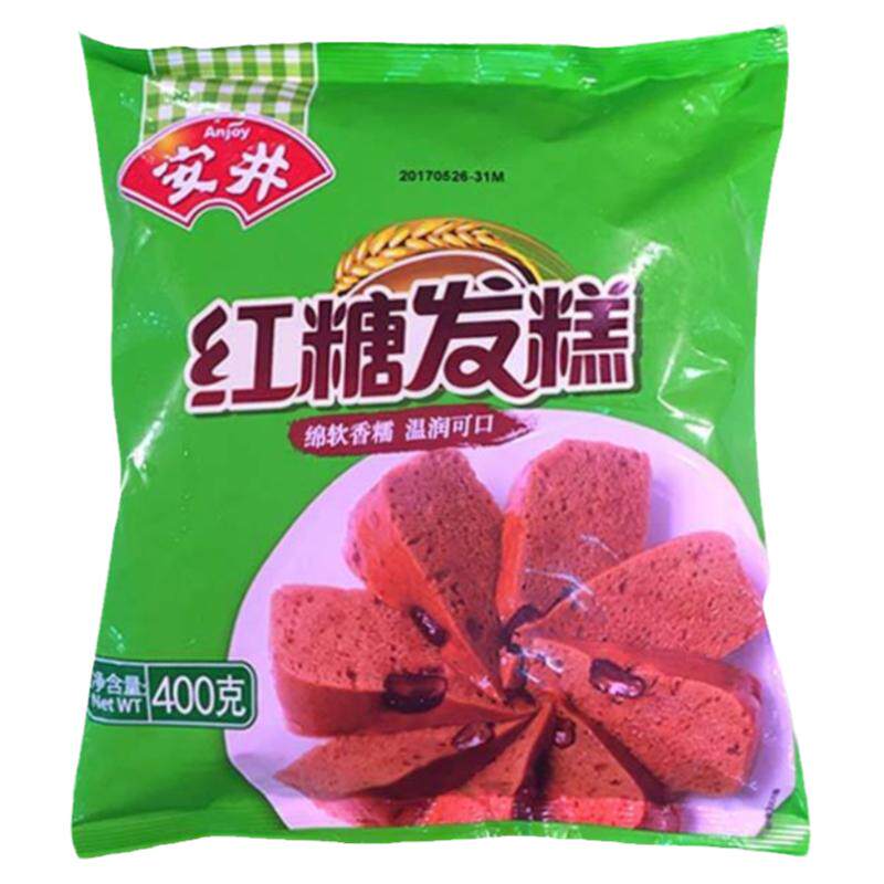 安井红糖发糕400g早茶点心