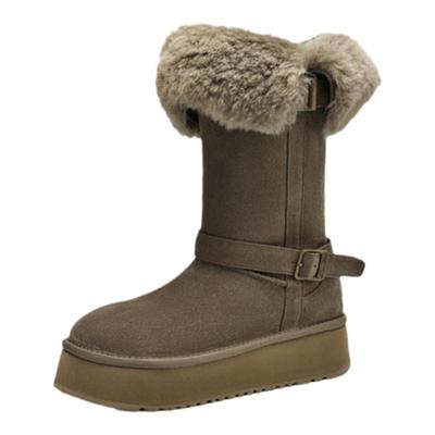 加绒加厚雪地靴女RosaBianca