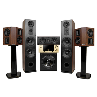 班龙Balenald 156偶极环绕5.1家庭影院音响套装挂墙挂式7.1音箱