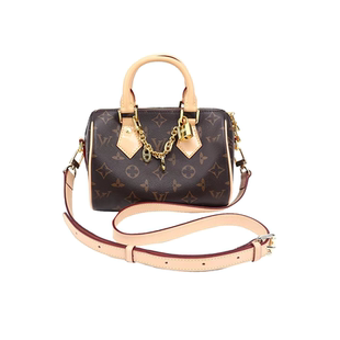 DGAZ汐雅橘光适用于LV减压肩带speedy麻将包洗漱包植鞣皮斜挎变色