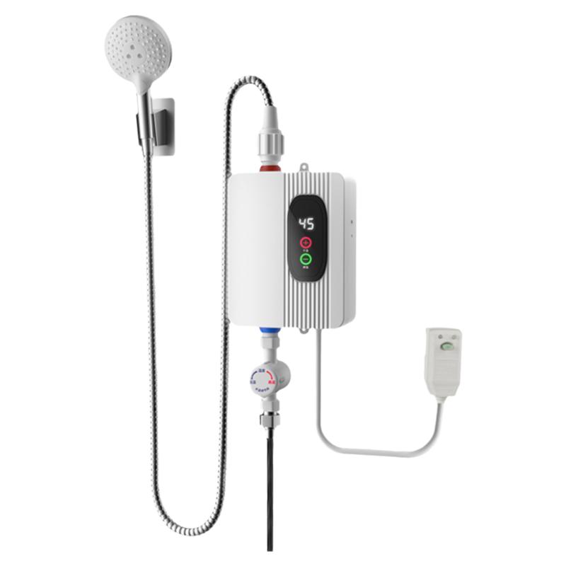 即热式电热水器洗澡神器家用智能变频恒温速热小型厨卫俩用淋浴间