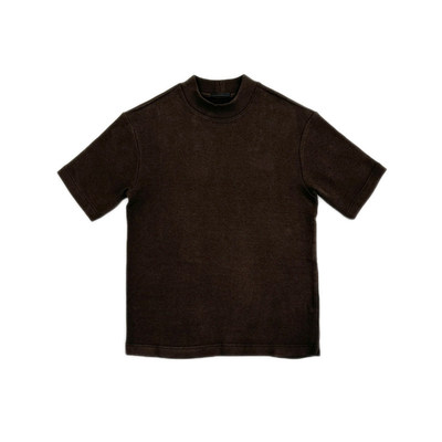 嘉尔风小高领打底德绒磨毛加厚T