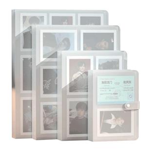 3寸拍立得相册本明信片照片收纳贴纸电影票卡册卡片纪念小卡影集