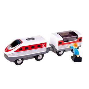 Hape火车轨道电动城际列车套3岁+儿童益智玩具宝宝婴幼儿模型男女