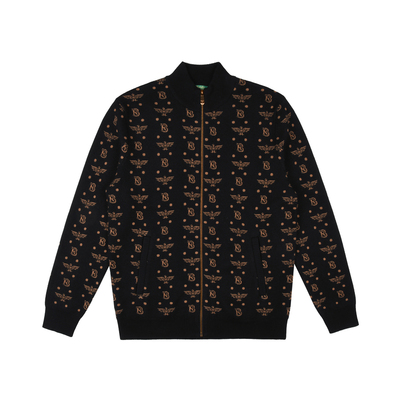 【抗起球羊毛】Raidy Boer/雷迪波尔秋男提花针织开衫毛衣5459-79