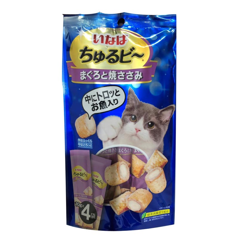 伊纳宝啾噜幼猫粮奖励零食夹心酥