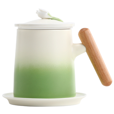 梅岭先生茉上花开女生马克杯