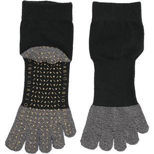 Tabio袜子女防滑舒适五指袜分趾运动瑜伽百搭普拉提健身女士短袜