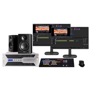 赛天鹰桌面式高清非线性编辑系统定制专业影视视频编辑工作站主机