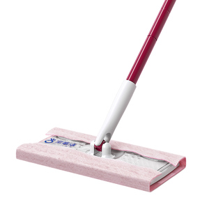 杨幂同款】宝家洁洗脸巾夹布平板拖把家用静电除尘吸缝隙宠物猫毛