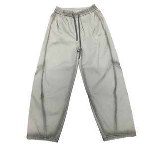 2025年秋冬季新款运动裤加绒直筒灯笼卫裤男款宽松潮牌时尚休闲裤