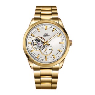 东方双狮全自动机械表男款日本进口镂空透底男士商务腕表父亲礼物