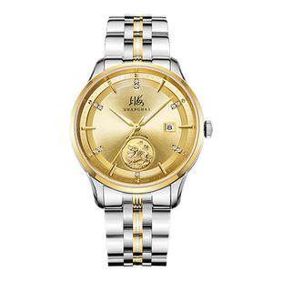 上海手表男女款国货24K足金貔貅奢华金钻机械腕表官方旗舰店885