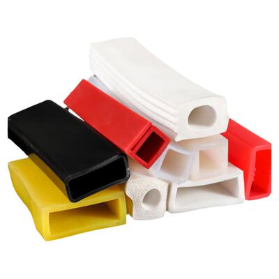 硅胶条方条耐高温矩形方管密封条