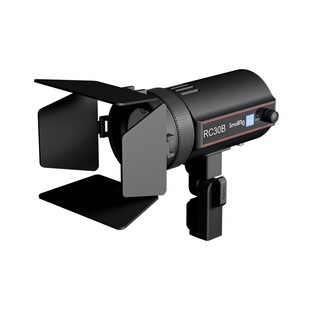 斯莫格RC30B补光灯视频摄影常亮灯COB直播灯变焦双色温拍照珠宝打光灯视频影棚摄像手持夜拍30W灵曜补光灯