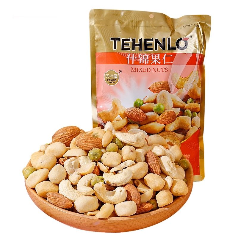 什锦果仁鱼仔米果花生天兴隆零食