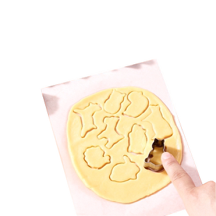 儿童卡通动物曲奇饼干模具烘焙家用宝宝辅食磨具饼干水果切模套装
