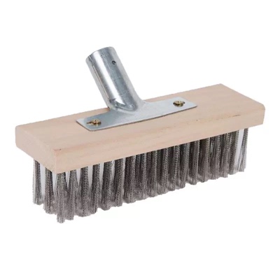 不锈钢长柄硬毛去青苔地刷