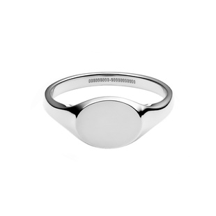 DW戒指女 CLASSIC系列印章戒指星光银色简约对戒情侣礼物精致小众