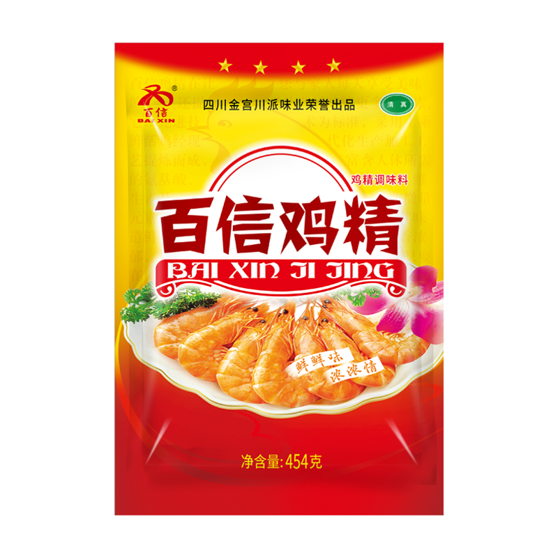 百信鸡精四星454g金宫