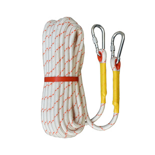 高空作业安全绳家用钢丝芯加粗逃跑救生绳户外登山绳尼龙绳子耐磨