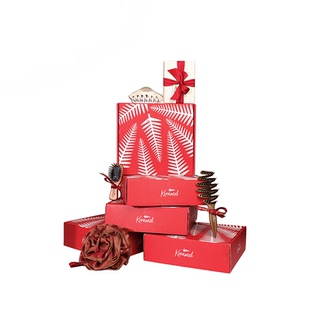 KRRAMEL猪鬃梳子新年礼盒气垫梳生日礼物女生订婚新婚礼物按摩梳