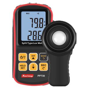 日本三量数显照度计光照测光流明测试仪亮度光照计测量光度计