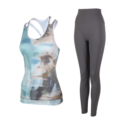 春夏新款瑜伽健身高级感美背套装