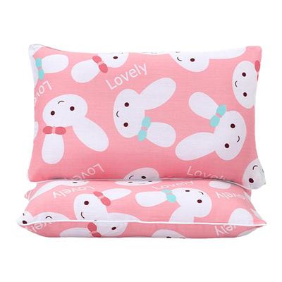 100%儿童枕套枕头枕芯纯棉可水洗