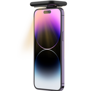 SIKAI适用iPhone17/16/15Pro苹果手机屏幕灯阅读灯护眼小夜灯移动暖色氛围灯被窝看书灯游戏神器磁吸背贴挂灯