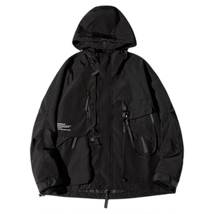 AOGZ工装外套男装潮流新款夹克秋冬女生巨好看美式三合一冲锋衣服