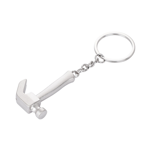 创意仿真工具钥匙扣套装银色扳手螺丝刀汽车小礼品实用挂件