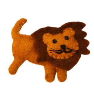 手工制作进口尼泊尔羊毛毡胸针冬季可爱卡通别针小众大衣胸花ins