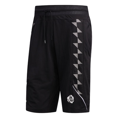 Adidas/阿迪达斯正品男子当季新款罗斯篮球训练透气五分裤 DZ0608