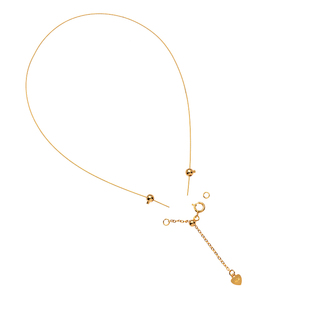 超细小孔单珠串珍珠进口钢丝绳手链diy配件材料包0.4mm手绳编织绳