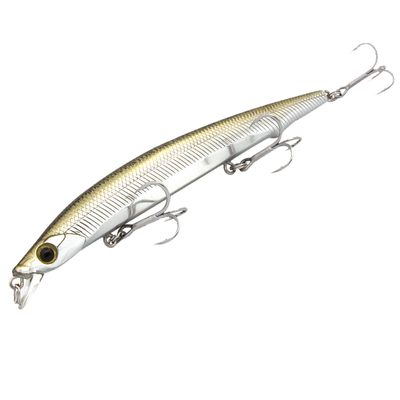 蓝旗鱼曲腰路亚饵浅层缓沉米诺