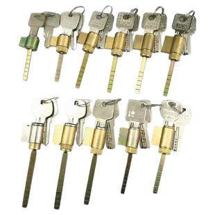 室内门锁芯GAOLI耐奇GULI带尾巴房间门锁芯 单舌双舌插芯锁芯锁头