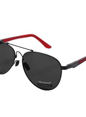 新款记忆金属偏光个性男太阳镜