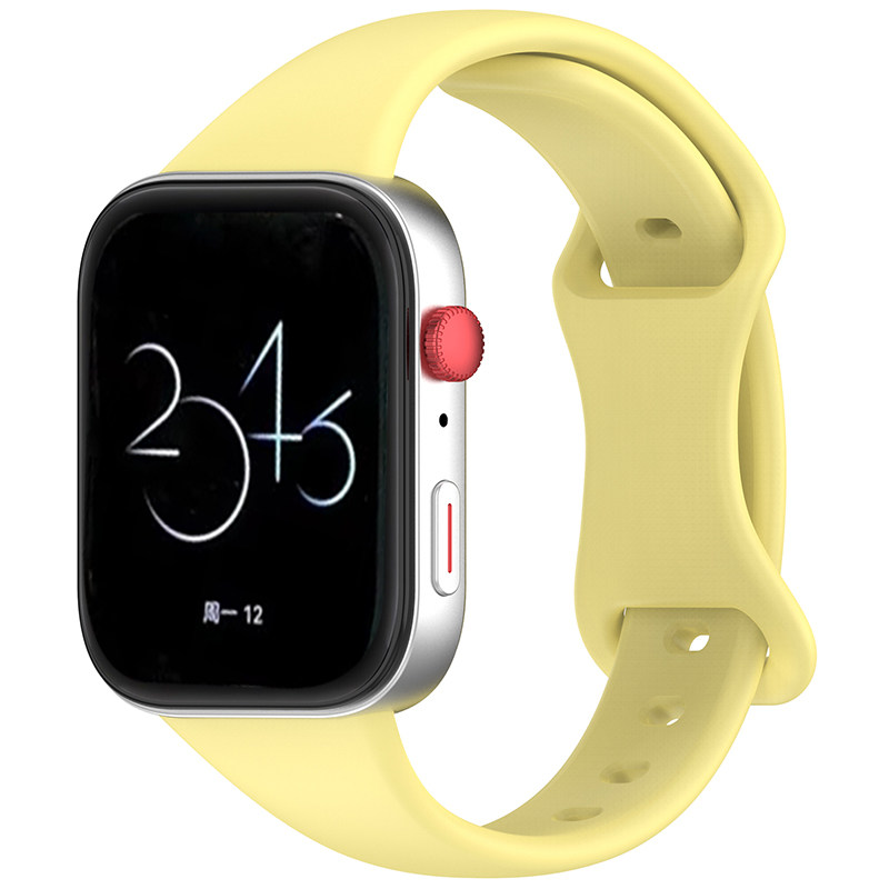 适用华为FIT4/5手表表带小蛮腰硅胶腕带fit4Pro/fit3智能运动休闲蝴蝶扣手表带男女通用时尚透气配件替换带夏