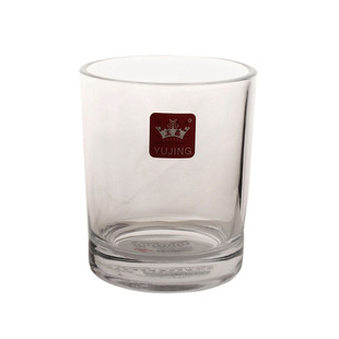 玉晶无铅玻璃杯子耐热泡茶杯透明牛奶杯酒店客房漱口杯啤酒杯1508