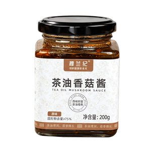 茶油香菇酱暴下饭酱无添加蘑菇酱