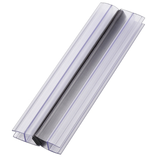 玻璃门密封条无框阳台门窗门缝挡风胶条h型浴室淋浴房挡水条磁吸