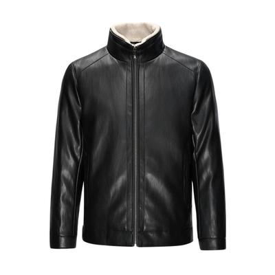 海澜之家纯色可拆卸毛领羽绒服男