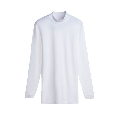 全棉红豆单件上衣秋衣内衣半高领