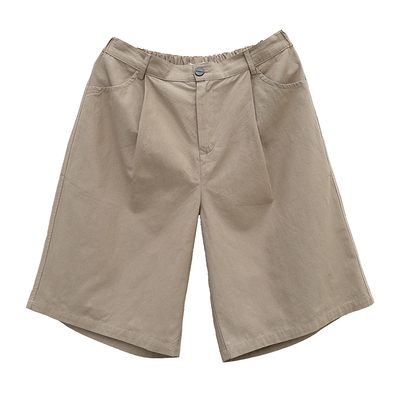 自然简约她城中裤显瘦工装短裤