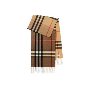 【新款】BURBERRY 渐变格纹羊绒围巾 多色